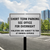 Short Term Parking Only (Post and Panel - Black)