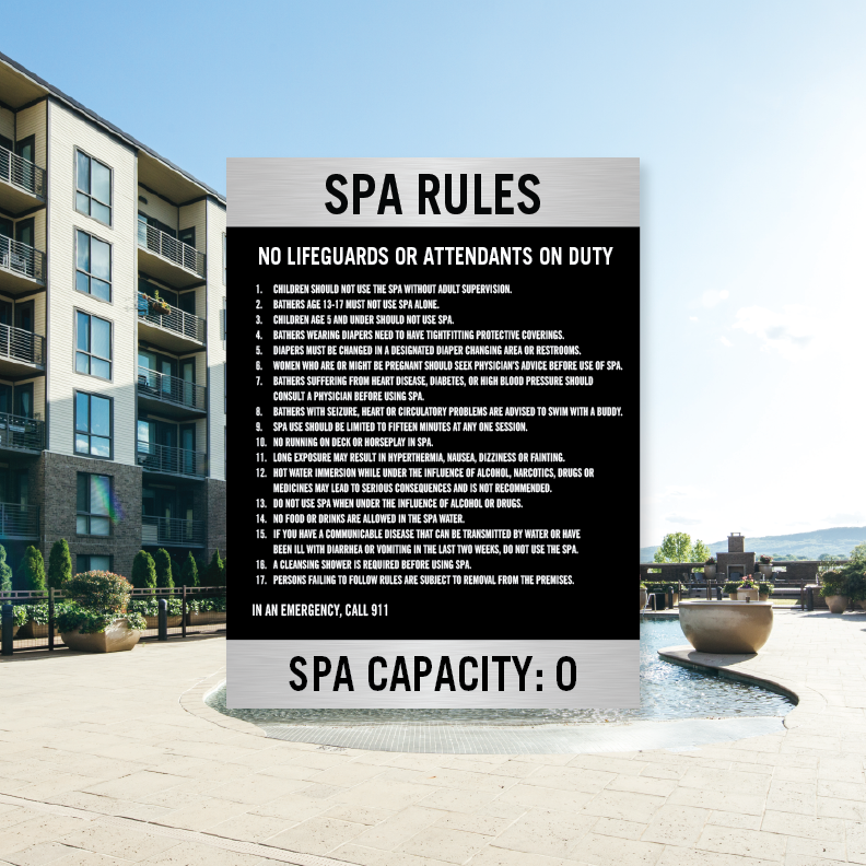 Spa Rules Standard Panel A