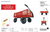 "Load Me Up" Red Utility Wagon