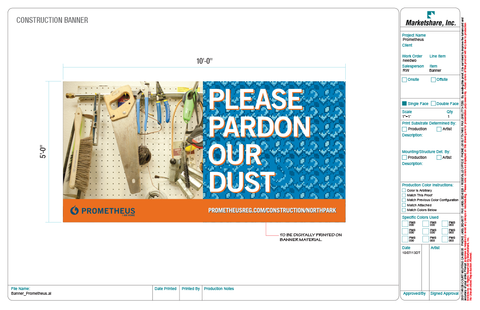 Banner - Pardon Our Dust