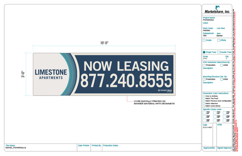 Banner - Now Leasing