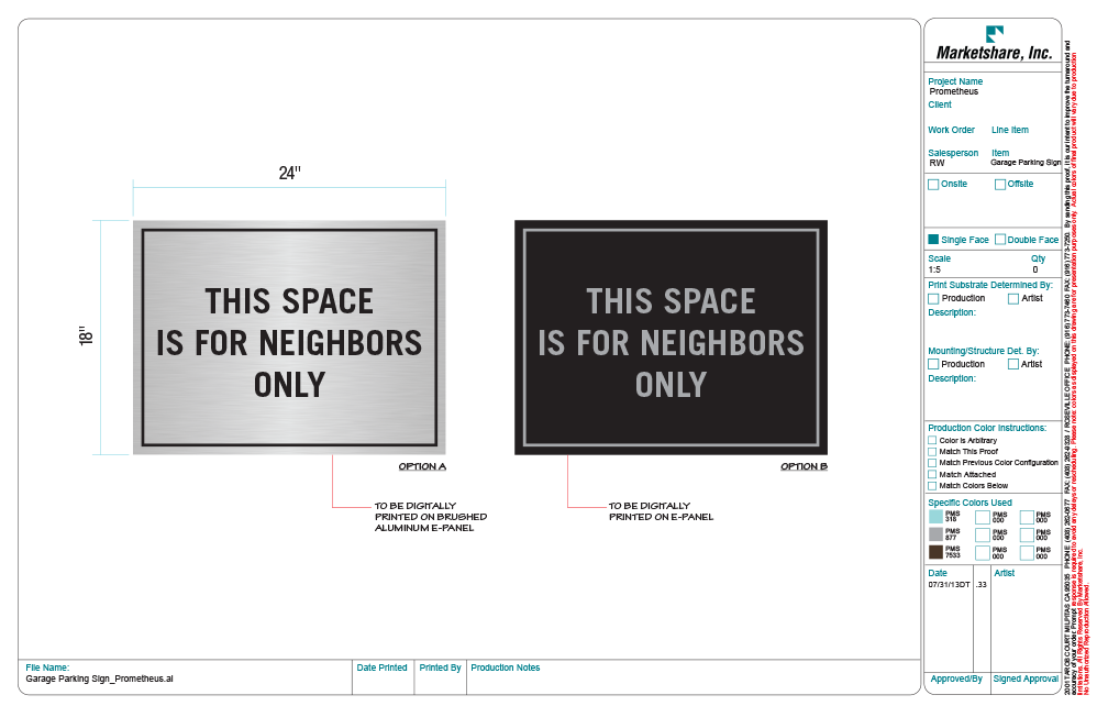 This Space Is For Neighbors