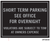 Garage-Parking-Sign_short-term-parking BLACK