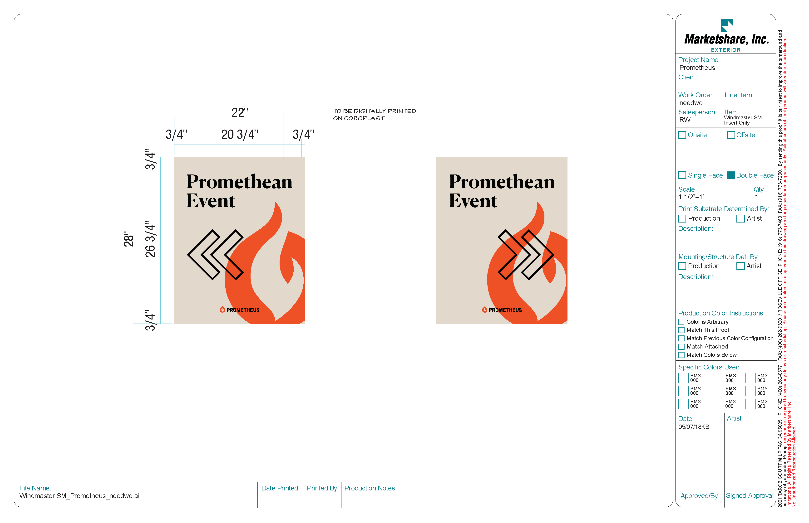 SPECIAL EVENT MINI WINDMASTER INSERTS | Prometheus Online Store