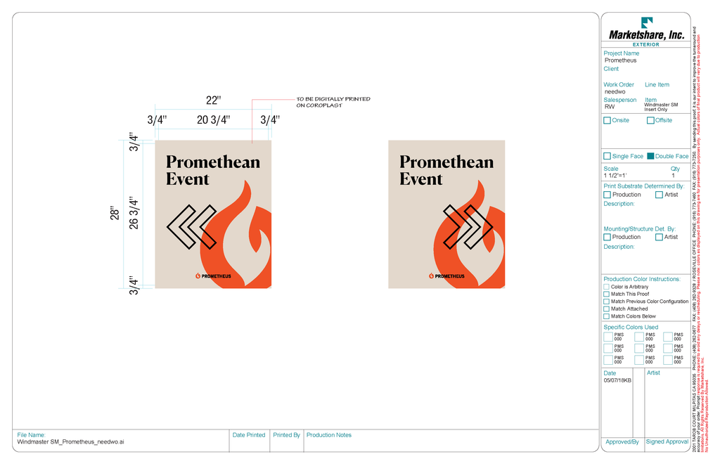 SPECIAL EVENT MINI WINDMASTER INSERTS | Prometheus Online Store